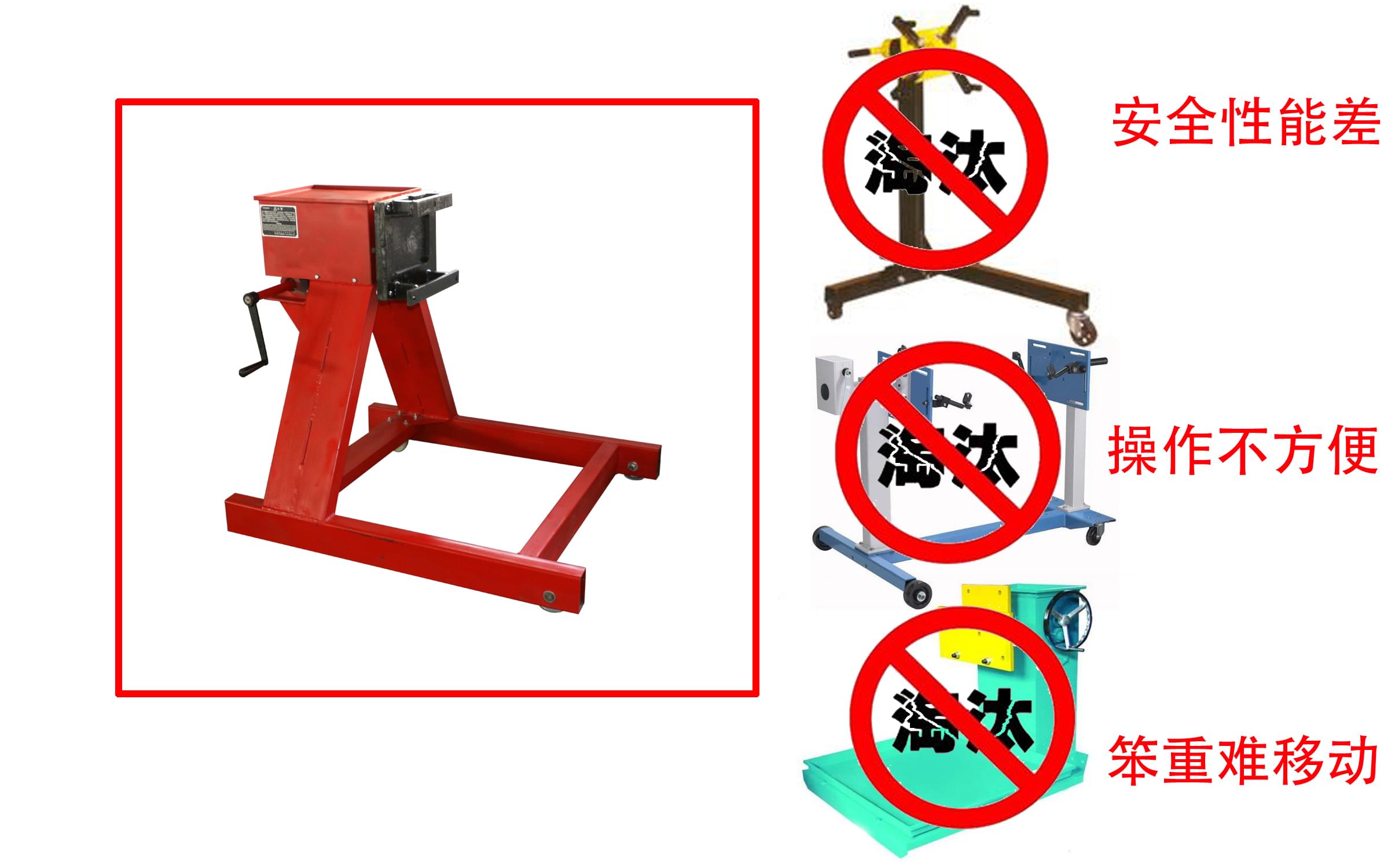 發(fā)動(dòng)機(jī)翻轉(zhuǎn)架PK仿品