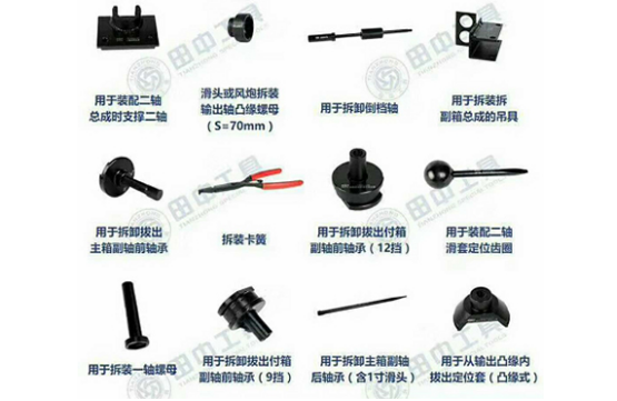 法士特專(zhuān)用維修工具工具明細(xì)